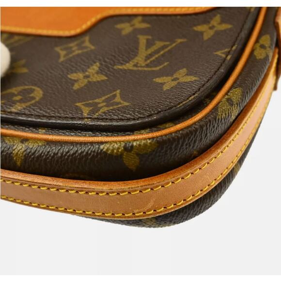 Louis Vuitton Saint Germain 24 LV Monogram Brown Tan Shoulder Crossbody Bag - Picture 6 of 16